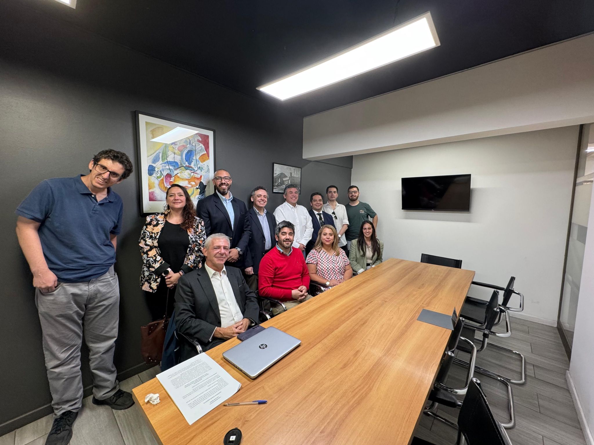 Firma de la constitucion de la Asociacion